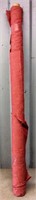 Red fabric bolt, 55" W