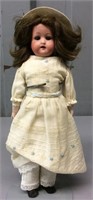Bisquehead doll, open mouth, eyes sleep,