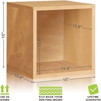 Way Basics Extra Large Cube Stackable Album Shelf