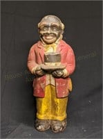 Rare 11" antique Uncle Mose Cast Iron Bank