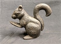 4" Antique Cast Iron Squirrel Figural Nut Cracker