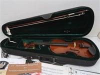 Spencer Violin & J.Rem Bow in Case*Very Good Cond*