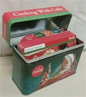 Cooking With Coke Recipe Cards With Tin Can