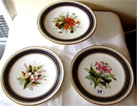 3 PCES OF EARLY HAND PAINTED CHINA