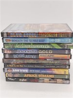 (10) DVDs : Blue Steel, Sagebrush Trail, Beneath