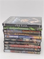 (10) DVDs : Bill Clinton : His Life, The Big