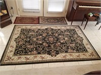 Large And Small Area Rug Lot