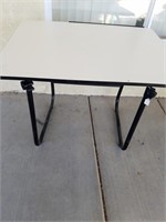 Table With Metal Base