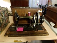 German Hand Crank Sewing Machine