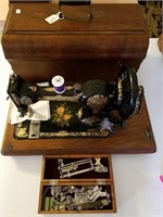 Jones Family C.S. Hand Crank Sewing Machine