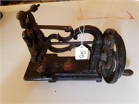 Antique Hand Crank Sewing Machine 1800's