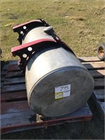 100 gallon fuel tank with mounting brackets