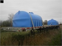 1997 Wilson 53’, aluminum hi-boy trailer,