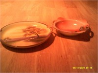 2 Porcelain Noritake Plates