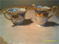 Noritake Cream & Sugar Set