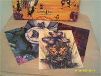Package Of 18 Blank Cards -  " Butterflies"