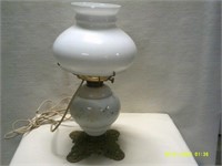 Vintage Decorative Lamp With Metal Base