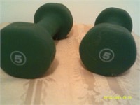 2 - 5lb Exercise Weights