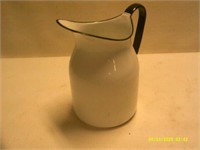Porcelain Pitcher - 9" tall