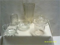 7 Pieces Various Glassware