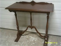 Decorative Wooden Hall Table - 32 x 15 x 32.5