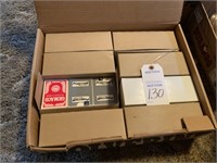 Boxes of playing cards