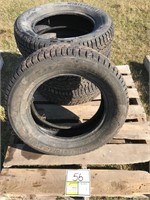 (4) 215-60R-16 Firestone Winter tires