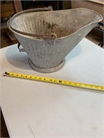 Galvanized Coal Bucket