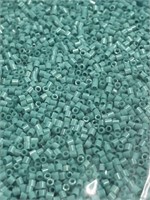 Toho 15/0X seed bead. Opaque turquoise. Two boxes