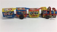 Wind-Up Tin Toy Comic Circus Train