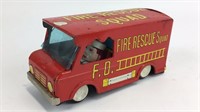 VTG Fire Rescue Squad Tintype Toy
