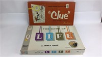 1960 Clue & Life Games