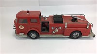 Buddy L Corp Texaco Fire Chief Tin Toy