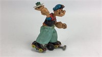 MAR Toys Tin Wind Up Popeye Skater