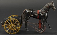 IVES ARTICULATED HORSE CART
