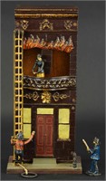 CARPENTER BURNING BUILDING TOY