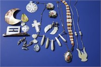Mother of Pearl Jewelry-Lot