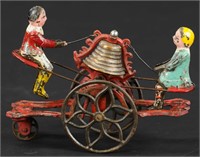 GONG BELL MALE AND FEMALE SEE-SAW BELL TOY