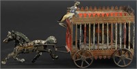 GEORGE BROWN CIRCUS CAGE WAGON