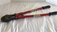 Bolt cutter 
Measures 24 inches long