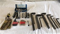 Hex keys, hex key wrench set, and more tools