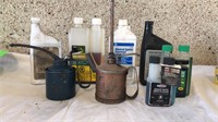 Gasoline additives, motor oil and torches