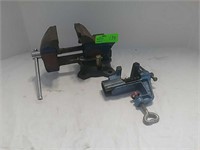 Table vice clamps