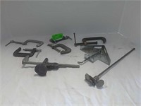 Small table clamps