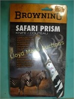 Browning Safari Prism Folding Knife - NEW