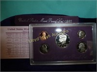 US Mint Proof Coin Set - 1992