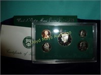 US Mint Proof Coin Set - 1996