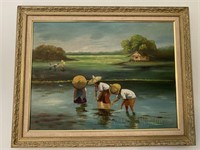 VINTAGE ASIAN PAINTING