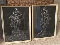 CHINESE REVERSE GLASS PAINTING