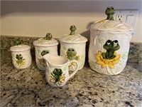 SEARS ROEBUCK FROG CANNISTERS PITCHER JAPAN